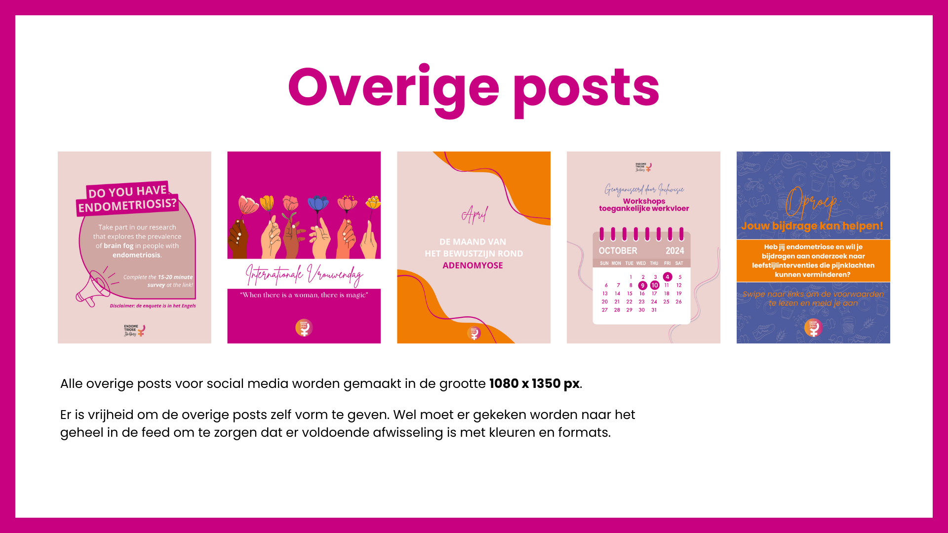 Brandbook endometriose stichting