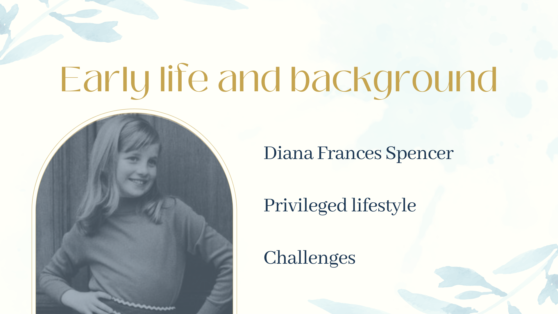 Princess Diana presentatie